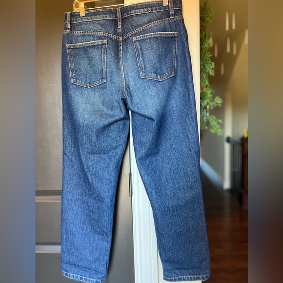 NWOT 𝐓𝐇𝐄 𝐃𝐑𝐎𝐏 Luca High-Rise Loose Straight-Fit Jean - Picture 7 of 8